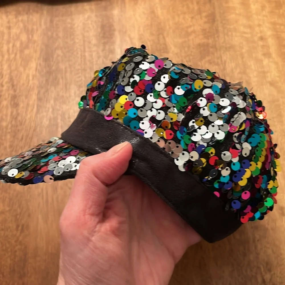 Girls Sequin Fedora